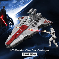 MOC 14078 UCS Venator Class Republic Star Destroyer Brick Toys