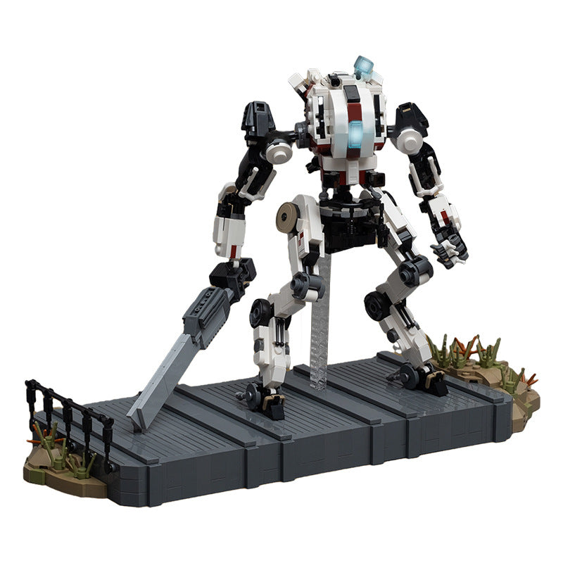 Game Titanfall Ronin-Class Titan Robot MOC Mech Bricks Toys