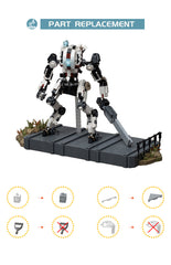 Game Titanfall Ronin-Class Titan Robot MOC Mech Bricks Toys