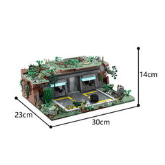 Star Wars MOC 54447 Architecture SW Base(Outpost) on Kashyyyk Bricks Toys