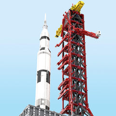 Space Launch Tower Mk I for Saturn V with Crawler MOC 60088 Bricks Toy