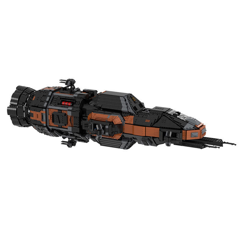 MOC 46313 The Expanse MCRN Tachi Rocinante Corvette Class Light Frigate ECF-270 Space Ship Bricks Toys