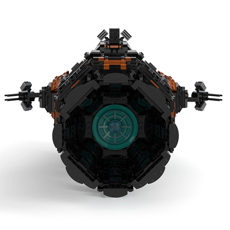 MOC 46313 The Expanse MCRN Tachi Rocinante Corvette Class Light Frigate ECF-270 Space Ship Bricks Toys