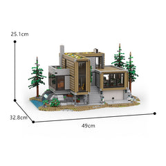 Creative Architecture MOC 89507 The Architect's House Bricks Toys