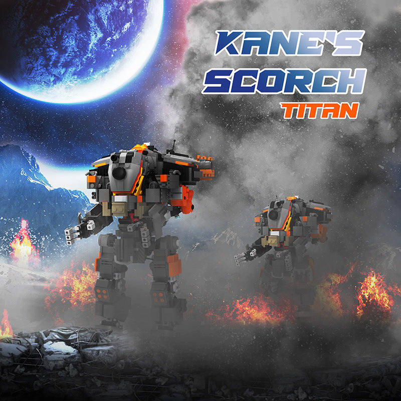 Titanfall 2 Kane's Scorch Titan Mecha MOC 39614 Brick Toys