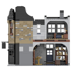 Movie Harry Potter MOC 55035 Leaky Cauldron & Wiseacre's Wizarding Equipment Store Brick Toy