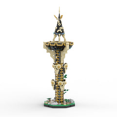 MOC 139323 Game Zelda Breath of the Wild Sheikah Tower Bricks Toys